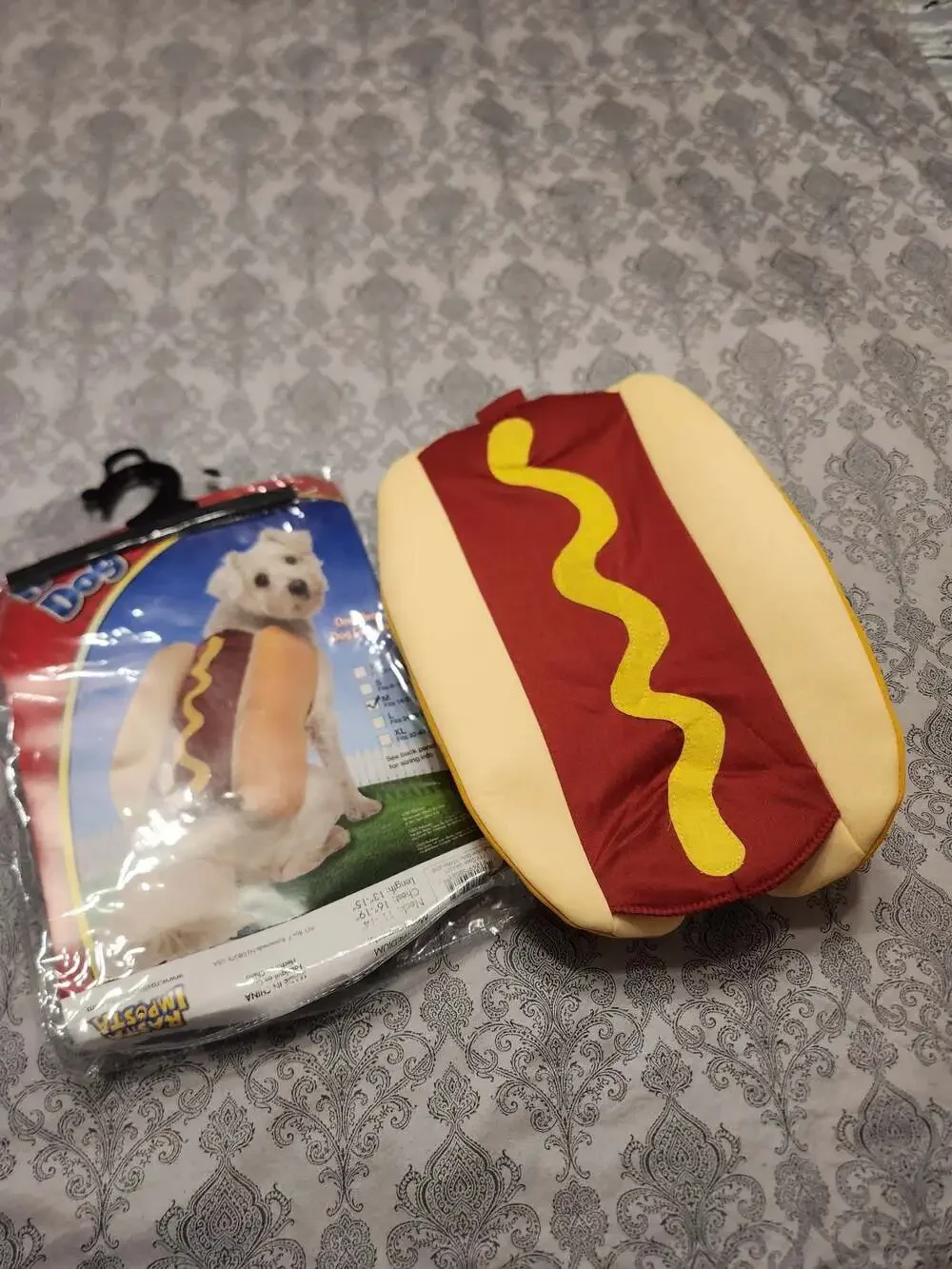 Rasta Imposta Hot Dog Dog Costume Medium